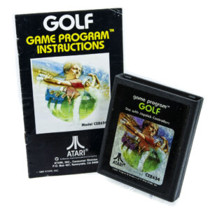 Golf [Picture Label] (Cart & Manual) [C011402-34 Rev. 1] - Atari 2600