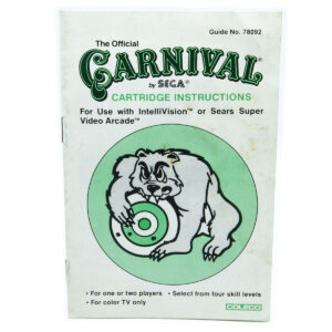 Carnival (Manual Only) - Intellivision