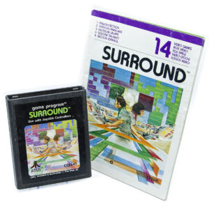 Surround [Picture Label] (Cart & Manual) - Atari 2600